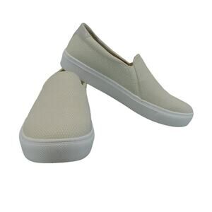 New Dr. Scholl's Women's White Nova Snake Print Slip-On Sneakers Size 9M Shoe